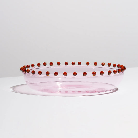 GLASS PEARL PLATTER