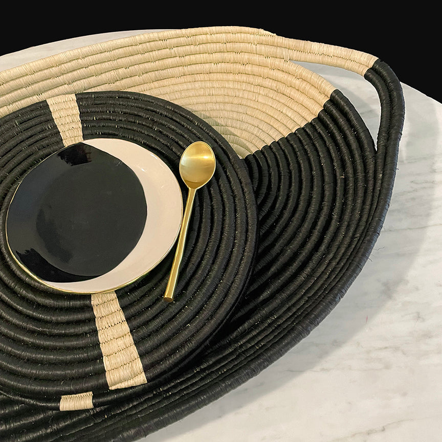 RAFFIA SPLIT PLACEMAT