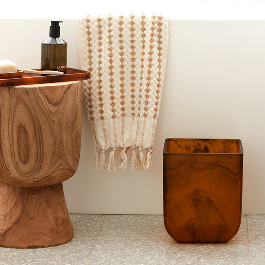 FLOW RESIN WASTE BIN | PLANTER