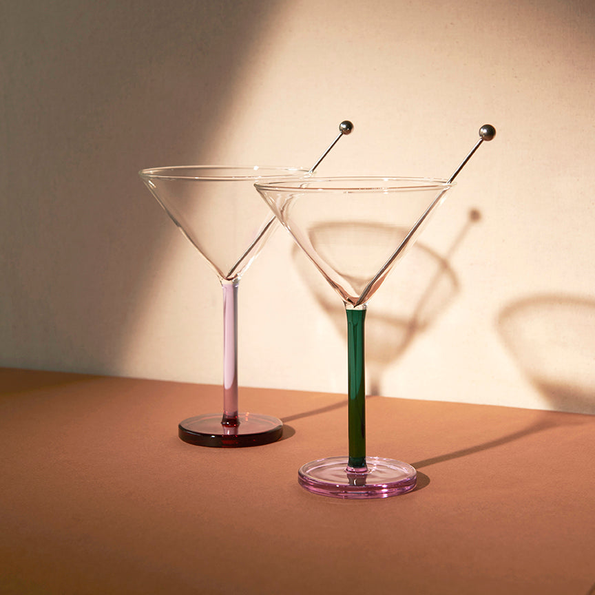 PIANO COCKTAIL GLASSES | SET OF TWO