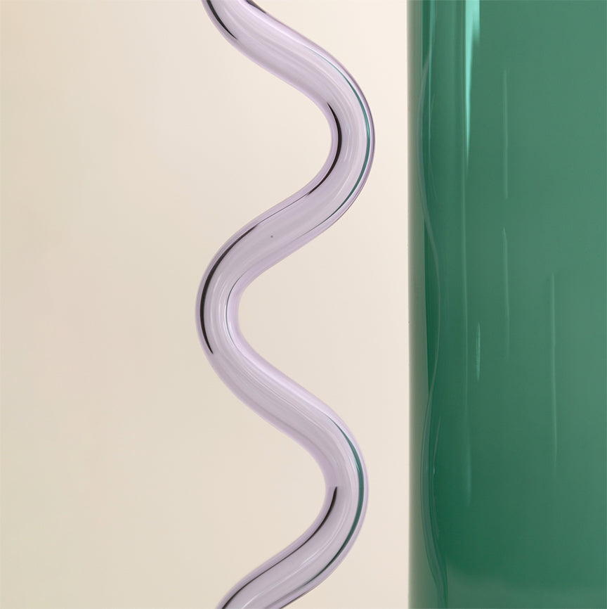 WAVE GLASS PITCHER