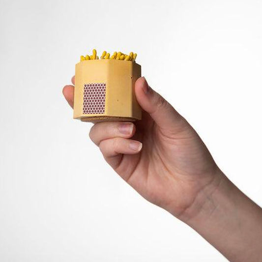 MATCH HOLDER W/ STRIKER + MATCHES