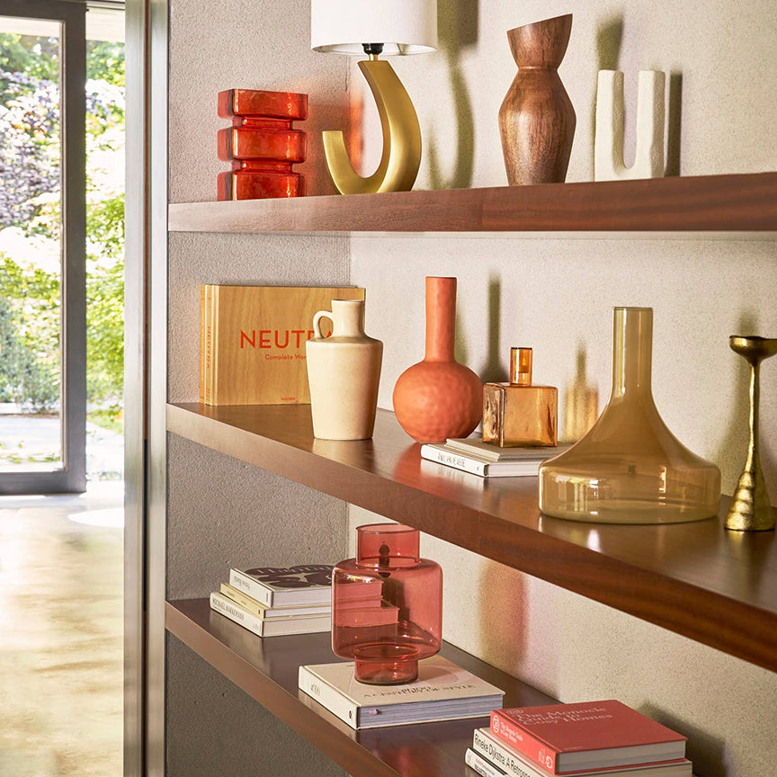 LELA PALE VASE | RECYCLED GLASS