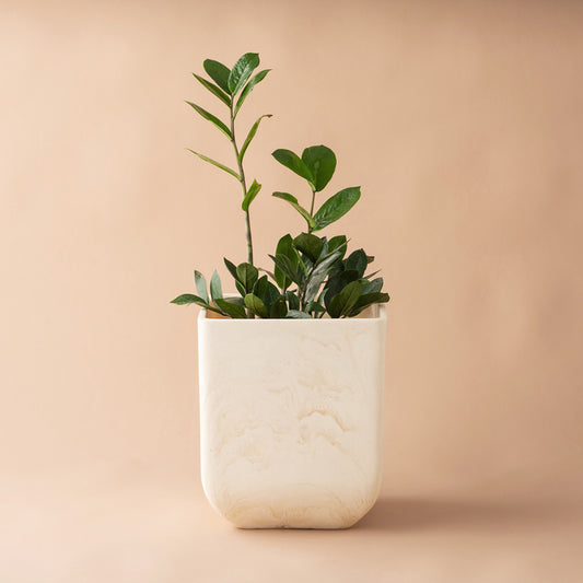 FLOW RESIN WASTE BIN | PLANTER