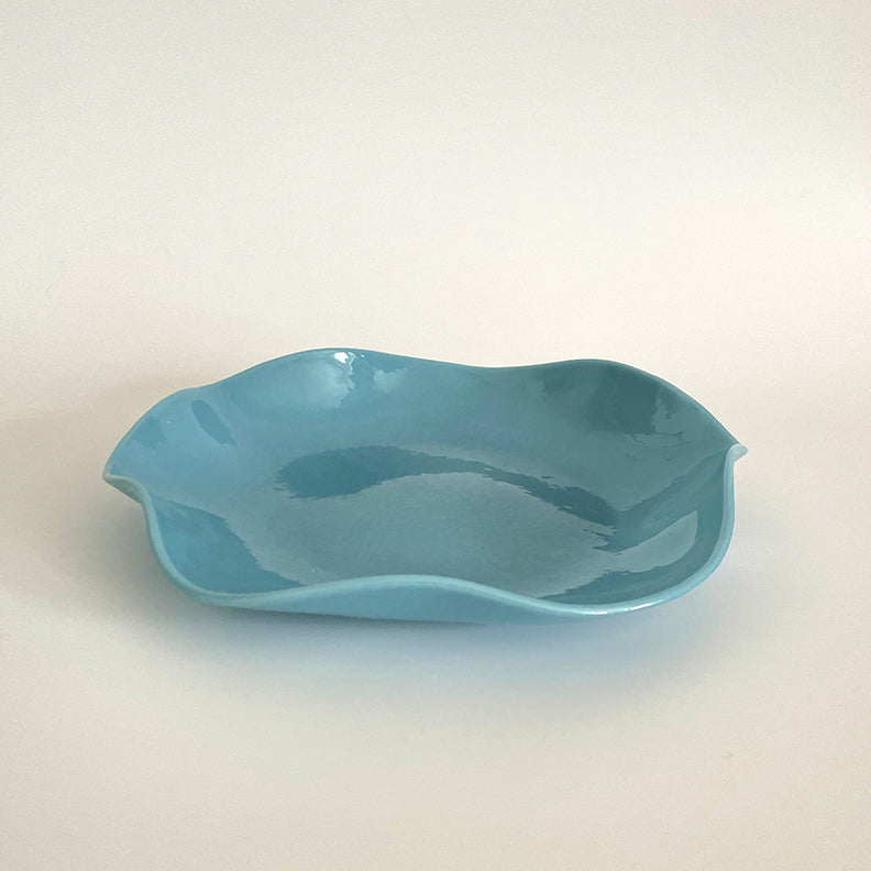 GLASS PETAL PLATE