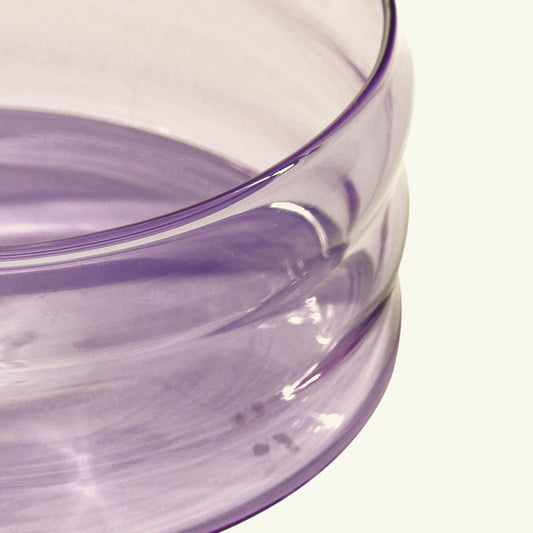 RIPPLE GLASS BOWL | SMALL