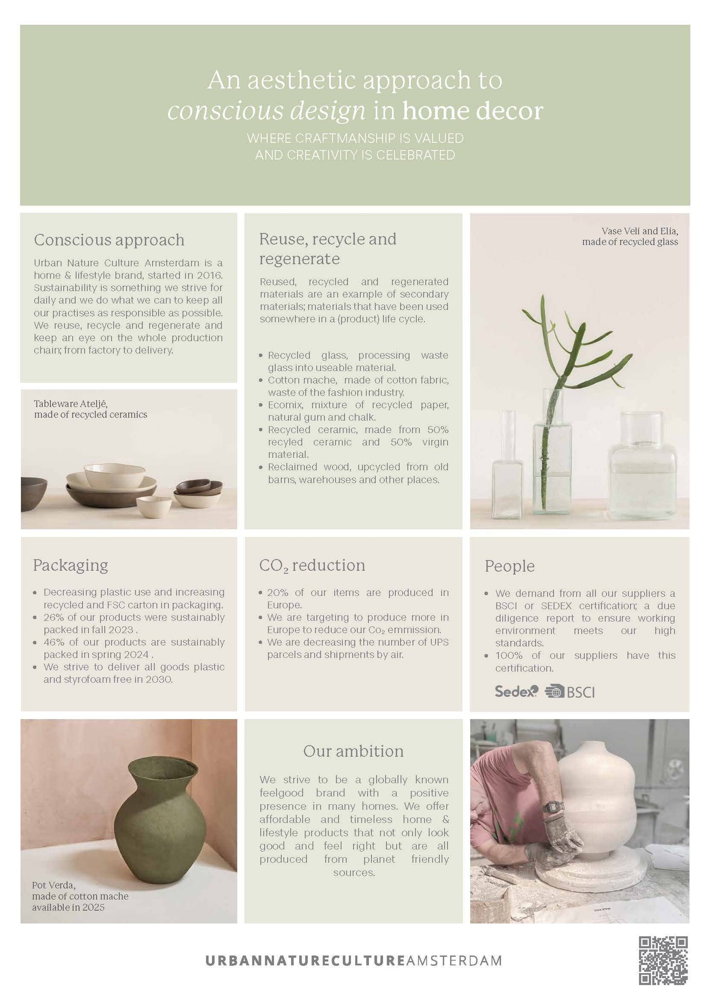 VIDRO VASE | RECYCLED GLASS