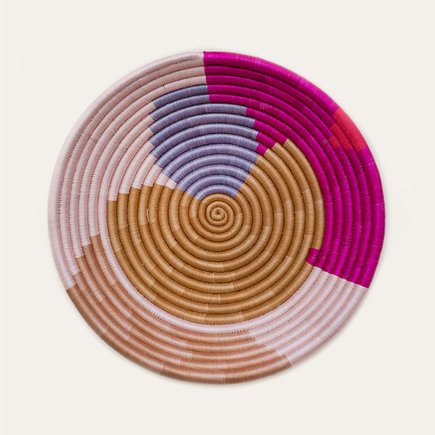 RAFFIA PLATEAU BASKET | MODERN FORM