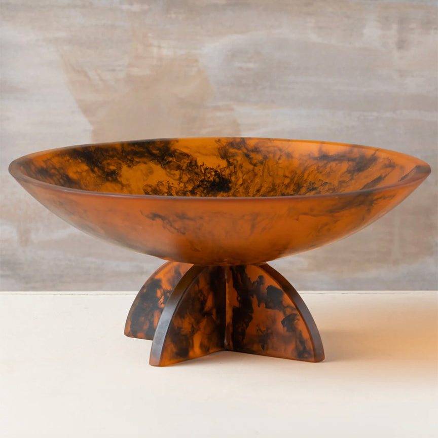 FLOW RESIN FRUIT BOWL | Earth