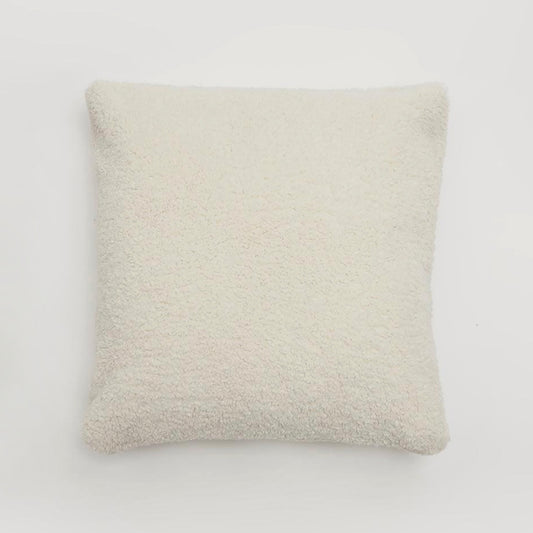 NITAI PILLOW | LUXE TEDDY VEGAN SHEARLING | Ivory