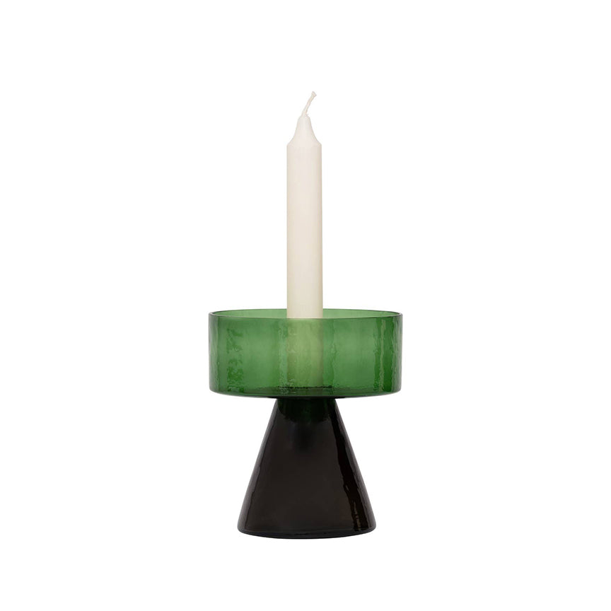 CODY CANDLE HOLDER | RECYCLED GLASS