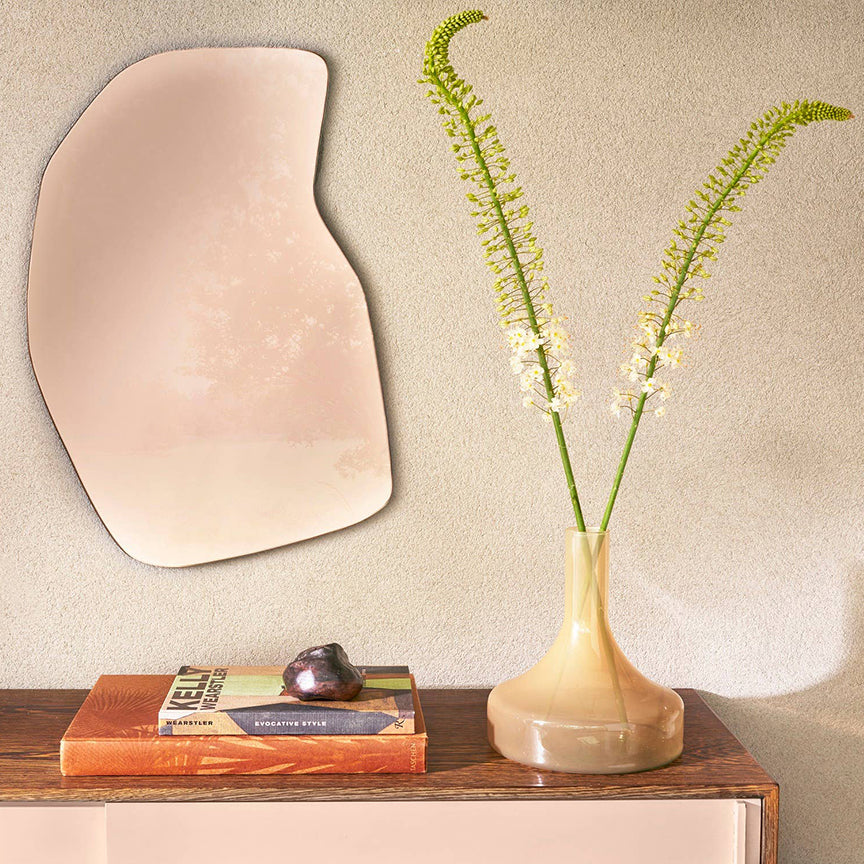 LELA PALE VASE | RECYCLED GLASS