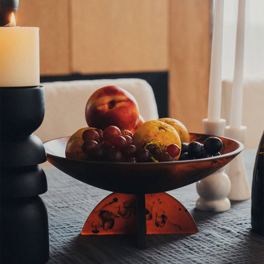 FLOW RESIN FRUIT BOWL | Earth