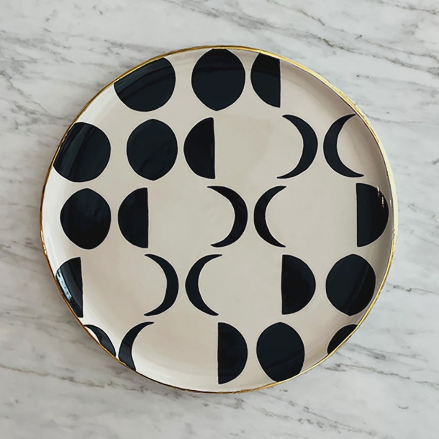 Load video: Explore The Lunar Porcelain Collection and see the moon in it&#39;s many phases.